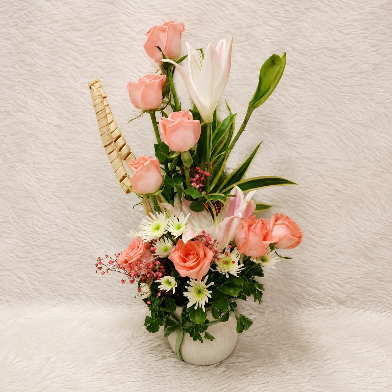 Sweet Blush Vase