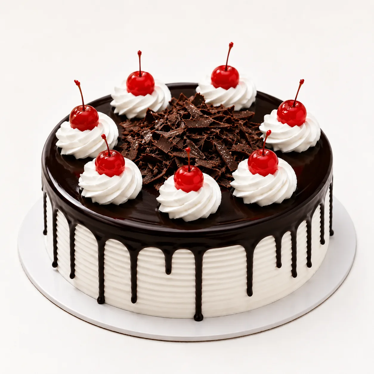 Chocolate Cherry Drip Cake